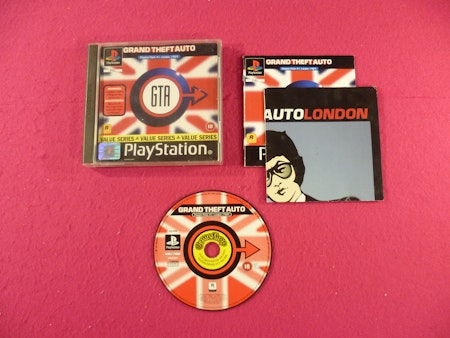 Grand Theft Auto: London (Inkl. Kartan) - PSone Playstation 1