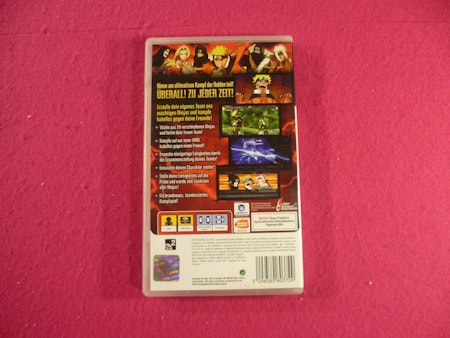 Naruto Ultimate Ninja Heroes - PSP Playstation Portable Tysk Utgåva