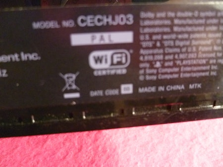 Playstation 3 Konsol 67 GB PHAT CECHJ03