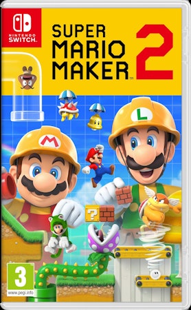 (Nytt) Super Mario Maker 2 - Nintendo Switch (UK4 / Bergsala)