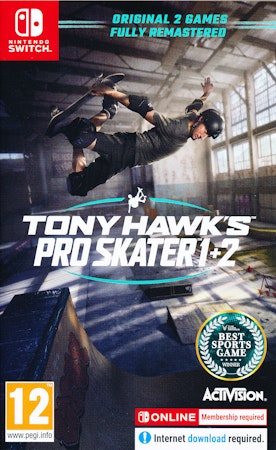 (Nytt) Tony Hawk's Pro Skater 1+2 - Nintendo Switch