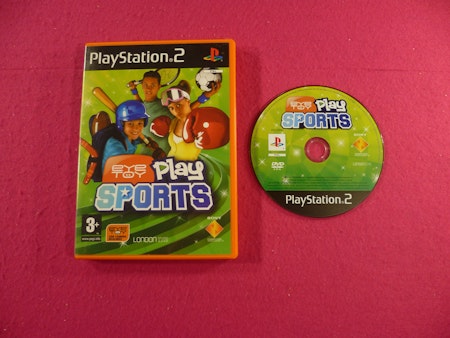 Eye Toy Play: Sports - PS2 Playstation 2 PAL Nordisk Utgåva