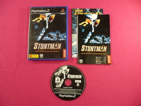 Stuntman - PS2 Playstation 2 PAL Nordisk Utgåva