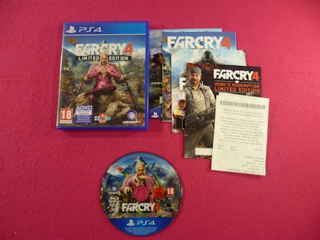 Far Cry / Farcry 4: Limited Edition - PS4 Playstation 4 Nordisk Utgåva