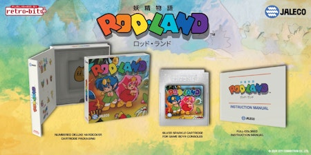 (Nytt) Rod Land Collectors Edition - Nintendo Game Boy
