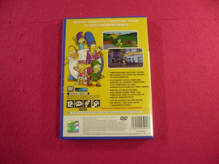 The Simpsons Game - PS2 Playstation 2 Svensk Utgåva