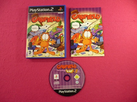Garfield - PS2 Playstation 2 PAL Nordisk Utgåva