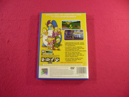 The Simpsons Game - PS2 Playstation 2 PAL Svensk Utgåva
