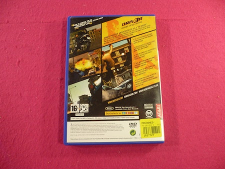 Driv3r / Driver 3 - Ps2 Playstation 2 PAL Nordisk Utgåva