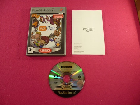 EyeToy Play - PS2 Playstation 2 PAL Nordisk Utgåva