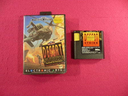 Desert Strike: Return to the Gulf - Sega Mega Drive Svensksålt