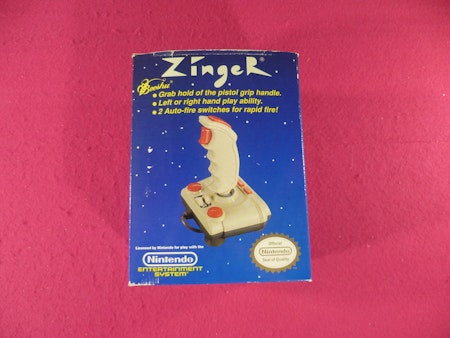 Beeshu Zinger Joystick NES (Med box) - NES Nintendo Entertainment System