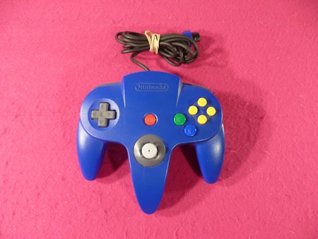 Handkontroll Original Blå - Nintendo 64