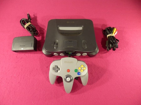 Nintendo 64 Konsol inkl. 1 st Handkontroll