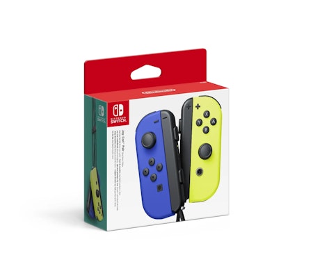 (Nytt) Nintendo Switch Joy-Con (Blue/Neon Yellow)