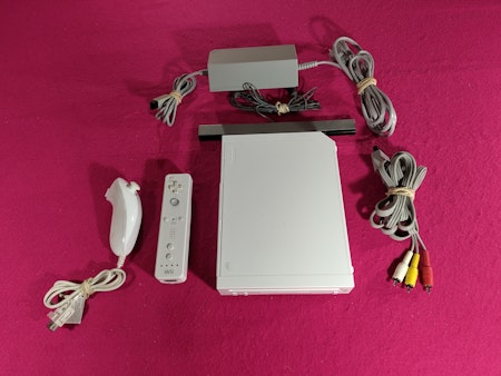 Nintendo Wii Konsol Vit inkl. 1 st Handkontroll (Gamecube-kompatibel)
