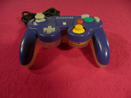 Handkontroll Nintendo Gamecube Lila/ Transparent Original