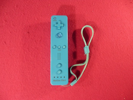Handkontroll Wiimote Blå - Tredjepartstillverkad