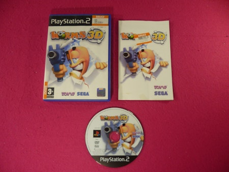 Worms 3D - PS2 Playstation 2 PAL