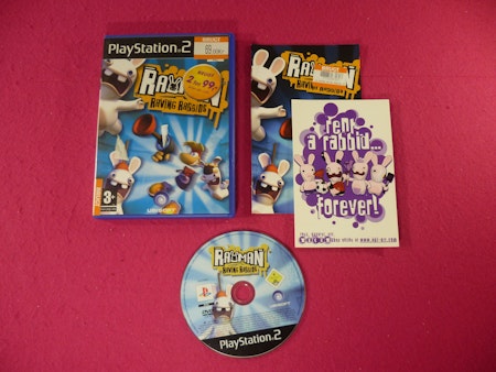 Rayman Raving Rabbids - PS2 Playstation 2 PAL