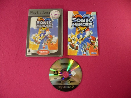 Sonic Heroes - PS2 Playstation 2 PAL