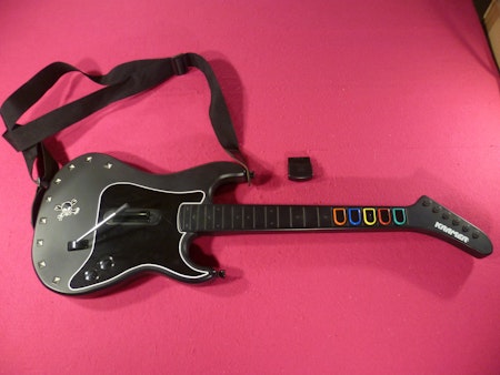 Trådlös Kramer Gitarr till Guitar Hero - PS2 Playstation 2