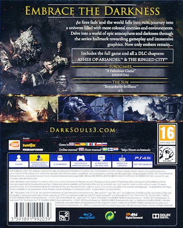 (Nytt) Dark Souls 3: The fire Fades Edition GOTY - PS4 Playstation 4