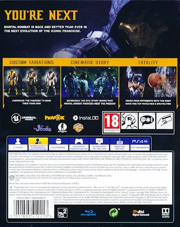 (Nytt) Mortal Kombat 11 - PS4 Playstation 4