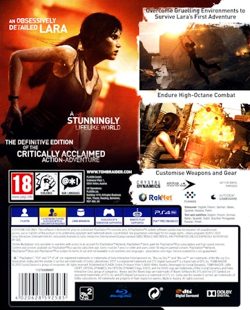 (Nytt) Tomb Raider Definitive Edition - PS4 Playstation 4