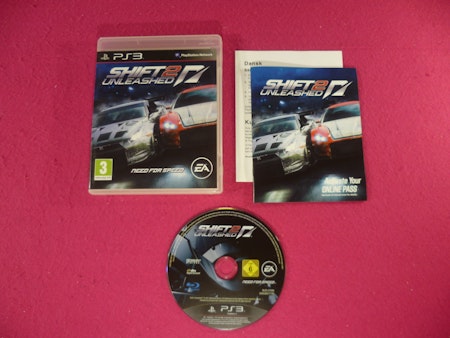 Shift 2 Unleashed - PS3 Playstation 3 Nordisk Utgåva