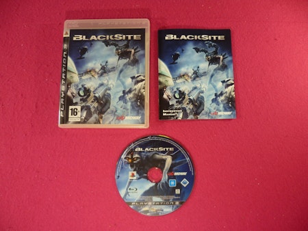 BlackSite - PS3 Playstation 3 Svensk Utgåva