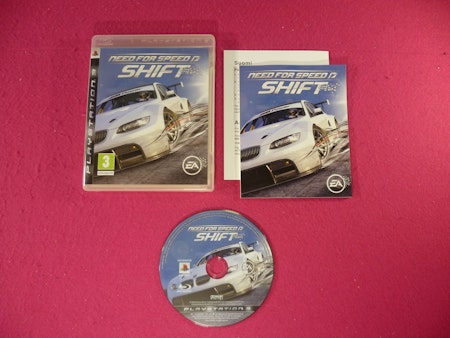 Need for Speed Shift - PS3 Playstation 3 Nordisk Utgåva