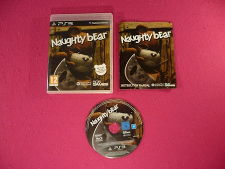 Naughty Bear - PS3 Playstation 3 Nordisk Utgåva