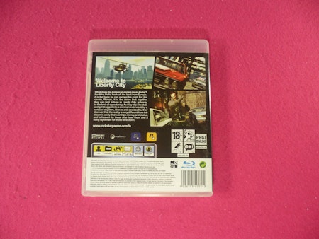 Grand Theft Auto IV (inkl. Kartan) - Ps3 Playstation 3