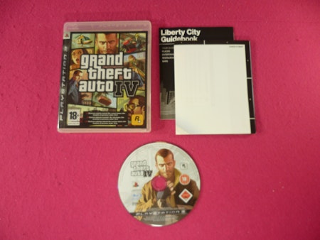 Grand Theft Auto IV (inkl. Kartan) - Ps3 Playstation 3