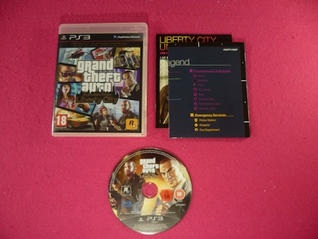 Grand Theft Auto: Episodes from Liberty City (Inkl. Kartan) - PS3 Playstation 3
