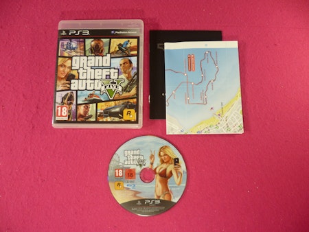 Grand Theft Auto V (Inkl. Kartan) - PS3 Playstation 3