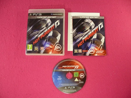Need for Speed Hot Pursuit: Limited Edition - PS3 Playstation 3 Nordisk Utgåva