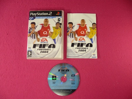 Fifa Football 2004 - PS2 Playstation 2 PAL Svensk Utgåva