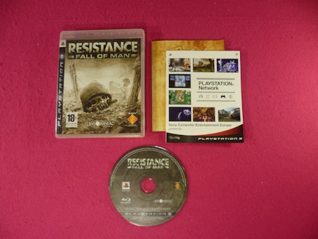 Resistance: Fall of Man - PS3 Playstation 3 Nordisk Utgåva