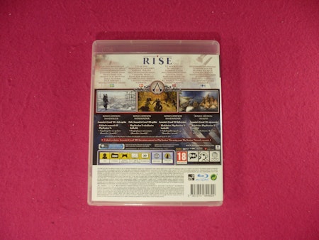 Assassins Creed 3 - PS3 Playstation 3 Nordisk Utgåva