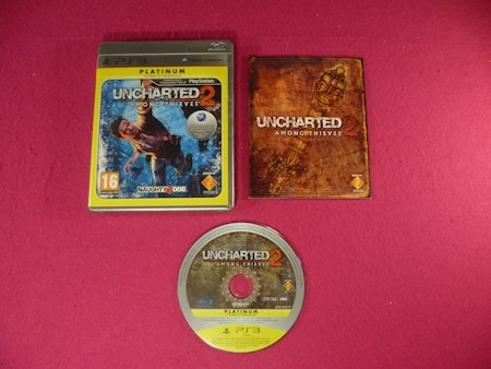 Uncharted 2: Among Thieves - PS3 Playstation 3 Nordisk Utgåva