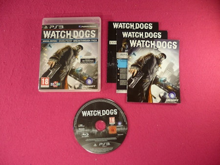Watch Dogs - PS3 Playstation 3 Nordisk Utgåva