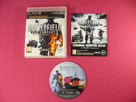 Battlefield Bad Company 2: Ultimate Edition - PS3 Playstation 3 Nordisk Utgåva