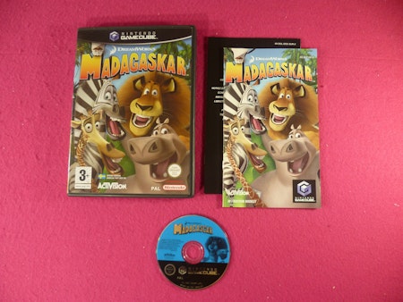Madagascar - Nintendo Gamecube SWE