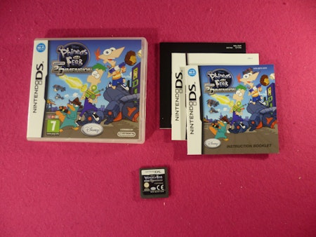 Phineas and Ferb: Across the 2nd Dimension - Nintendo DS SCN