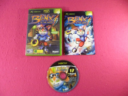Blinx The Time Sweeper - XBOX PAL Nordisk Utgåva