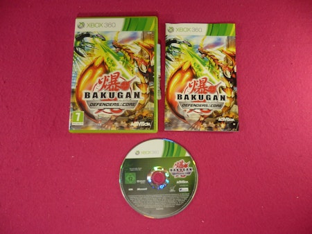 Bakugan: Defenders of the Core - Xbox 360 PAL Nordisk Utgåva