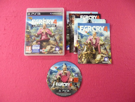 Farcry 4 / Far Cry 4: Limited Edition - PS3 Playstation 3 Nordisk Utgåva