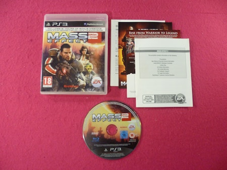 Mass Effect 2 - PS3 Playstation 3 Nordisk Utgåva